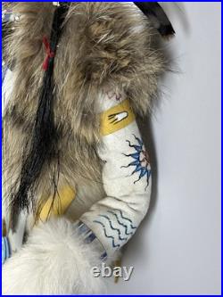 Rare Kevin, Tanner & Shawn Gadomski Spirit Bear Manitou Kachina Ojibwe