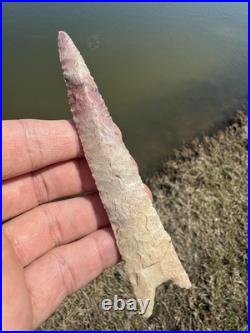 Rare Killer Missouri Native American Paleo Dalton Point Artifact