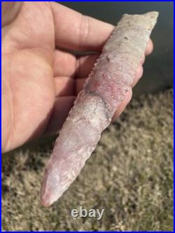 Rare Killer Missouri Native American Paleo Dalton Point Artifact
