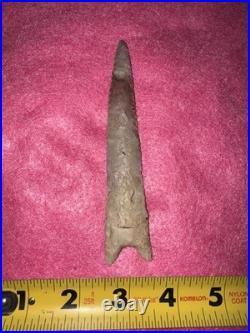 Rare Killer Missouri Native American Paleo Dalton Point Artifact