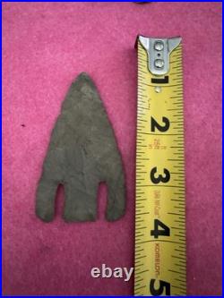 Rare Killer Native American Calf Creek Point Arrowhead