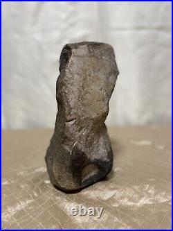 Rare Large 10.4 Lbs Native American Indian Free-Standing Stone Multi Tool