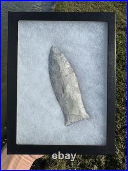 Rare Large Mammoth Native American Paleo Beaver Lake Arrowhead Point