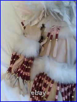 Rare Limited Edition Rustie 34 Native American Porcelain Doll Original Clothing
