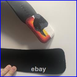 Rare Marcus Amerman Native American Art Choctaw Artist Crow Beaded Belt Buckle