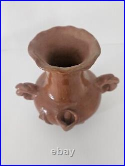 Rare Mericopa Native American Tera Cotta Pottery Vase