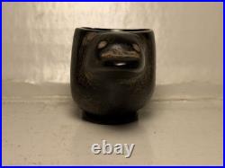 Rare Miniature Duck Effigy Bowl Mortar Russell Co. VA. Artifact With Display Ring