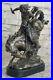 Rare-Najavo-Native-American-Indian-Art-Chief-Horse-Bronze-Marble-Artwork-Figure-01-fp
