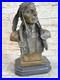 Rare-Najavo-Native-American-Indian-Art-Chief-Horse-Bronze-Marble-Statue-Art-Sale-01-aiy