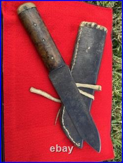 Rare Native American 18th Century Plains Knife Blade Dagger