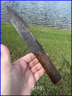 Rare Native American 18th Century Plains Knife Blade Dagger