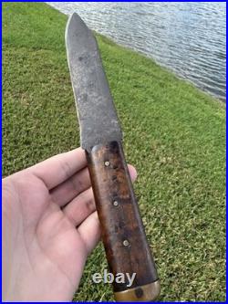 Rare Native American 18th Century Plains Knife Blade Dagger