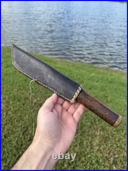 Rare Native American 18th Century Plains Knife Blade Dagger