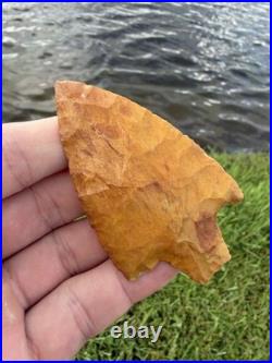 Rare Native American Adana Dickson Point Arrowhead