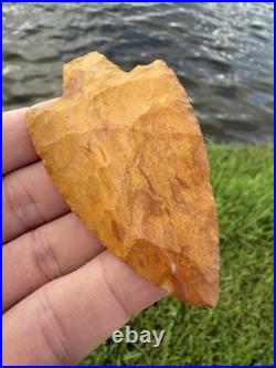 Rare Native American Adana Dickson Point Arrowhead