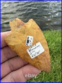 Rare Native American Adana Dickson Point Arrowhead