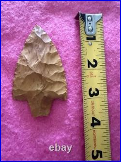 Rare Native American Adana Dickson Point Arrowhead
