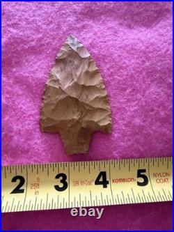 Rare Native American Adana Dickson Point Arrowhead