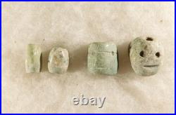 Rare Native American Amazonite Beads Pennsylvania 3 Mile Island Minor Rs