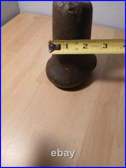 Rare Native American, Archaic Era Pestle Hard Stone Maze Smasher. 5 tall