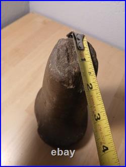 Rare Native American, Archaic Era Pestle Hard Stone Maze Smasher. 5 tall