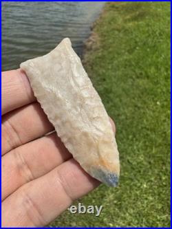 Rare Native American Arkansas Paleo Greenbrier Arrowhead Point
