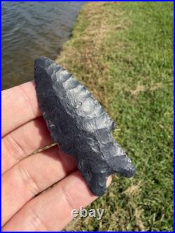 Rare Native American Arkansas Pedernales Arrowhead Point