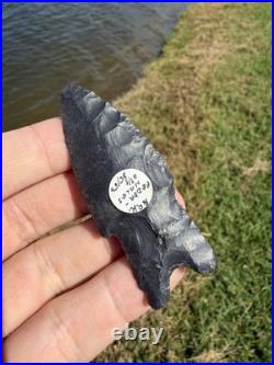 Rare Native American Arkansas Pedernales Arrowhead Point