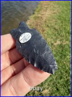 Rare Native American Arkansas Pedernales Arrowhead Point Rare Native American Arkansas Pedernales Arrowhead Point