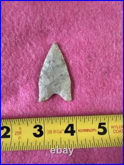 Rare Native American Arkansas Point Arrowhead Dalton