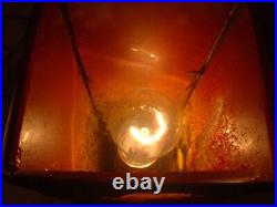 Rare Native American Art Deco Torch Table Lamp