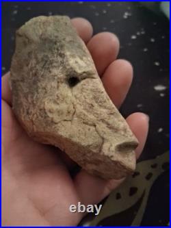 Rare Native American Artifact Carved Horse Effigy