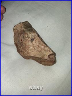 Rare Native American Artifact Carved Horse Effigy