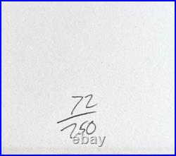 Rare Native American Barry Herem Signed & Numbered TWO FROGS Serigraph Art Print