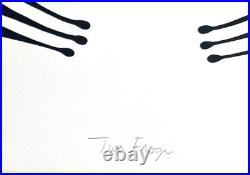 Rare Native American Barry Herem Signed & Numbered TWO FROGS Serigraph Art Print