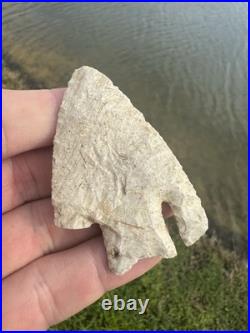 Rare Native American Calf Creek Arrowhead Point