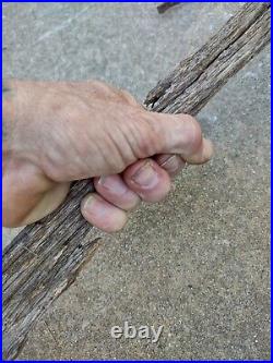 Rare Native American Ceremonial Wood Art. Walking Cane Plus Bonus Piece