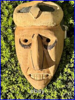 Rare Native American Cherokee Booger Mask Snake