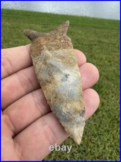 Rare Native American Chipola Arrowhead Point