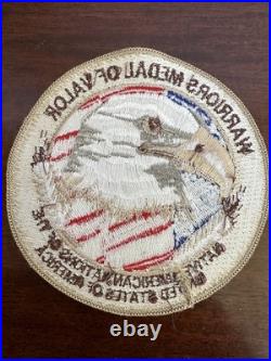Rare Native American Code Talkers Warriors Valor Medal Neck Award & Patch Lot