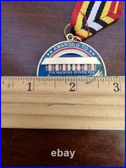 Rare Native American Code Talkers Warriors Valor Medal Neck Award & Patch Lot