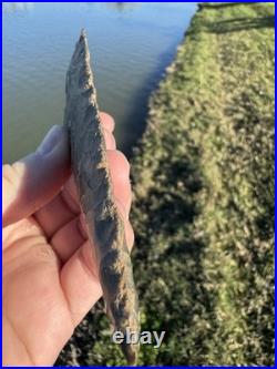 Rare Native American Corner Notch Arrowhead Spear Head Point