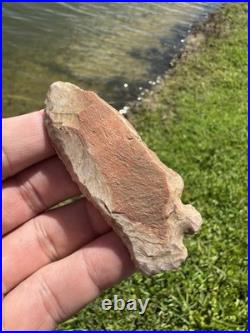 Rare Native American Corner Tang Arrowhead Point