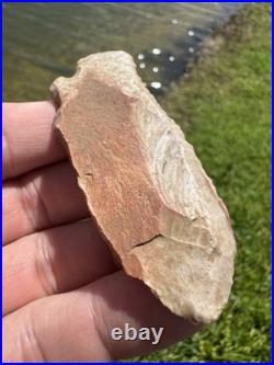 Rare Native American Corner Tang Arrowhead Point