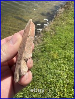 Rare Native American Corner Tang Arrowhead Point