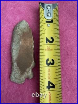 Rare Native American Corner Tang Arrowhead Point Rare Native American Corner Tang Arrowhead Point