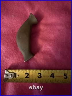 Rare Native American Crescent Drilled Knobbed Bannerstone