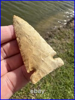 Rare Native American Crowleys Ridge Arrowhead Point