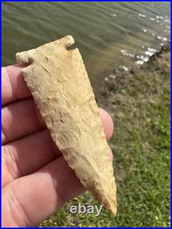 Rare Native American Crowleys Ridge Arrowhead Point