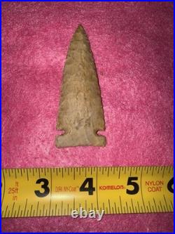 Rare Native American Crowleys Ridge Arrowhead Point